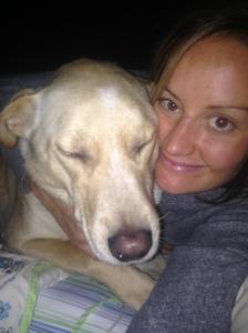 Tyler and her favorite nephew Beanie