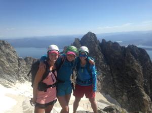 Aug 16, 2015. Tyler texted us this picture with the caption I'll die happy after that climb.